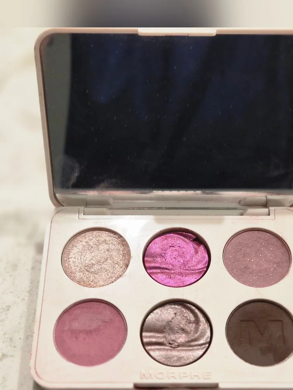 Morphe ChromaPlus 6-Pan Eyeshadow Palette, Love Byte